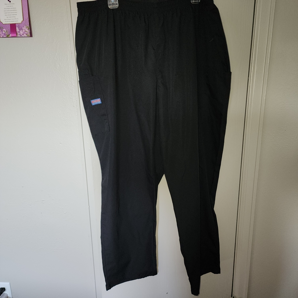Men's Black Scrub Pants